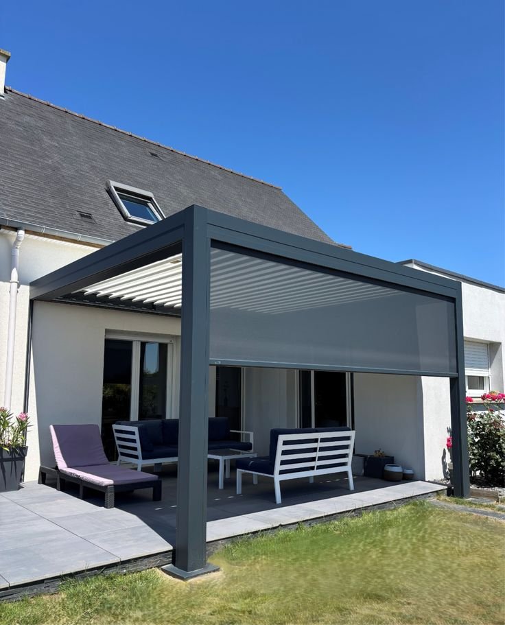 Pergola bioclimatique